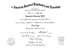 Neurology Board Certification